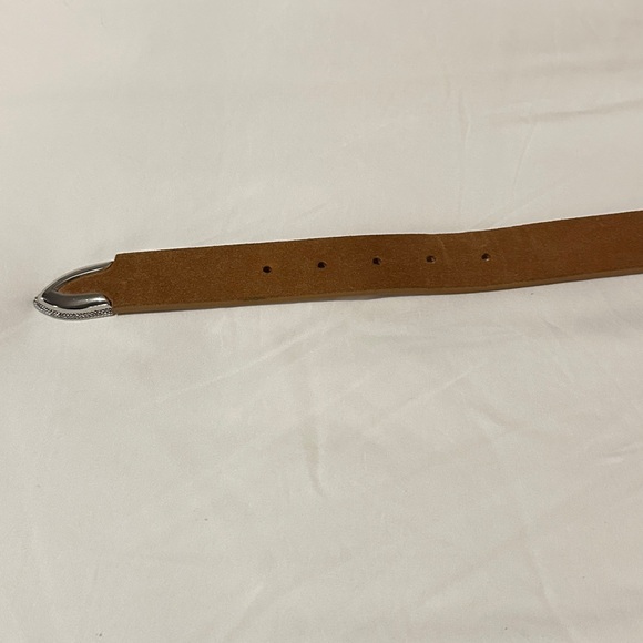 100% Suede Leather Belt Men’s 32 - Picture 3 of 6